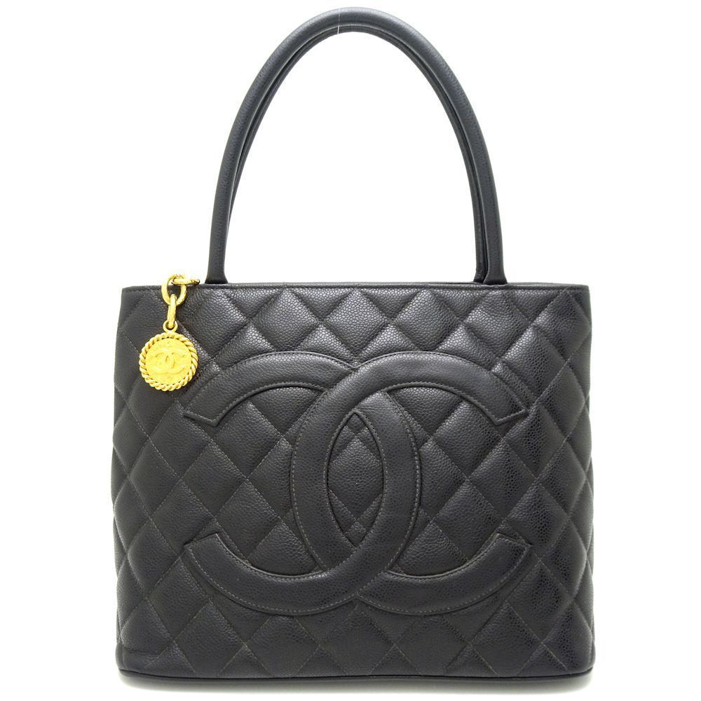 Chanel Reissue Tote Bag Caviar Skin Black